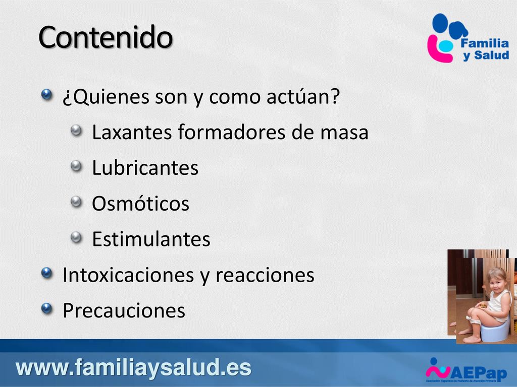 Contenido ¿Quienes son y como actúan Laxantes formadores de masa
