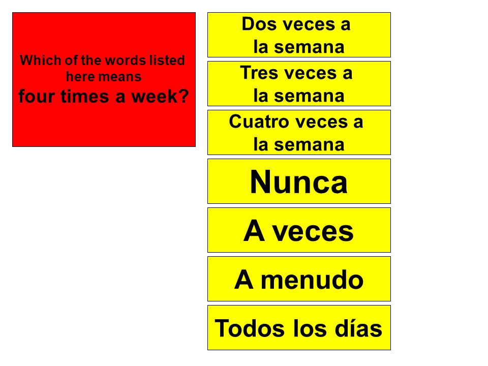 Which of the words listed