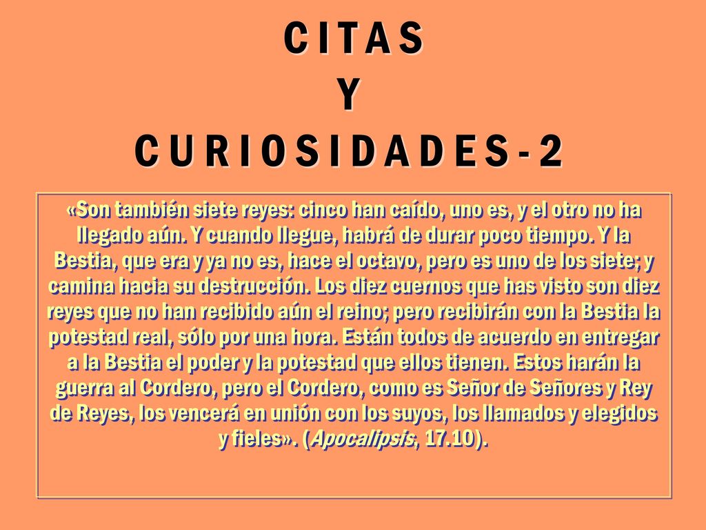 C I T A S Y C U R I O S I D A D E S - 2