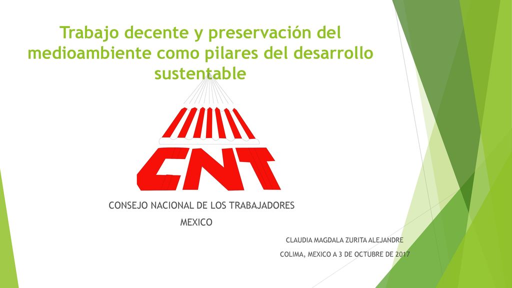 Trabajo decente y preservación del medioambiente como pilares del desarrollo sustentable