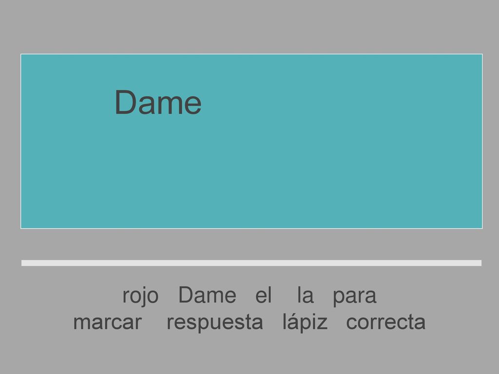 marcar respuesta lápiz correcta
