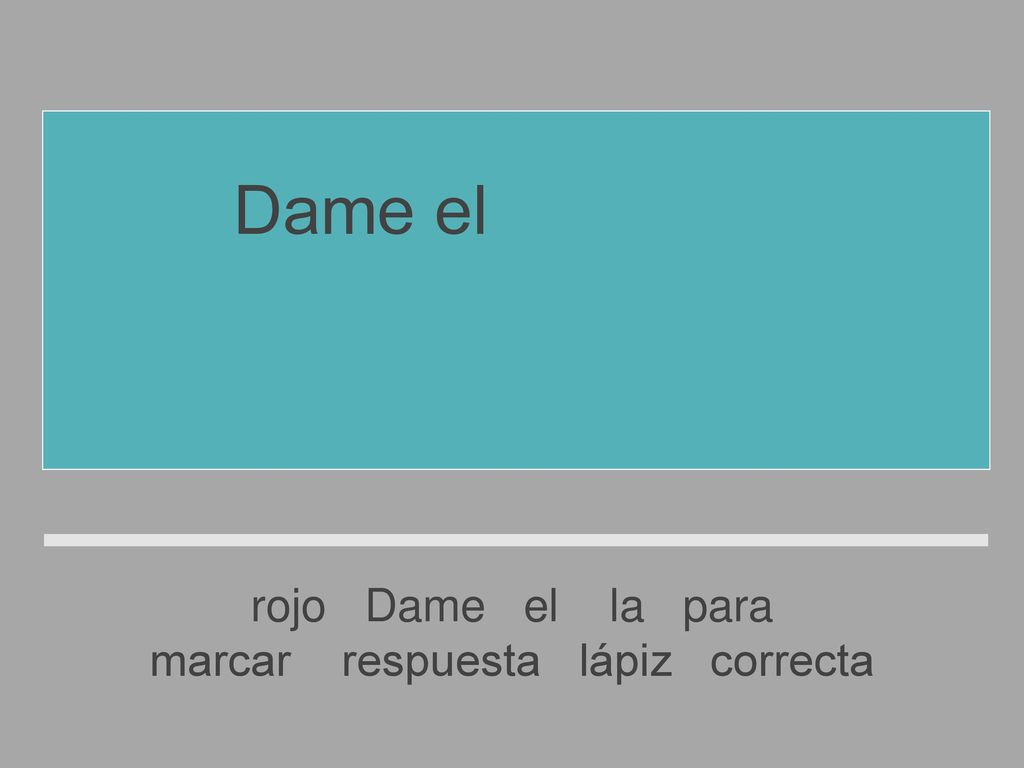 marcar respuesta lápiz correcta