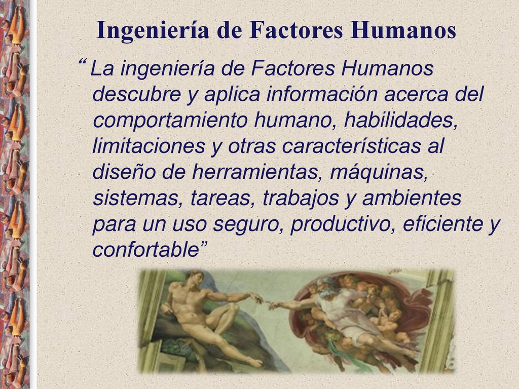 Ingeniería de Factores Humanos