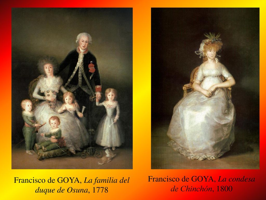 Francisco de GOYA, La familia del duque de Osuna, 1778