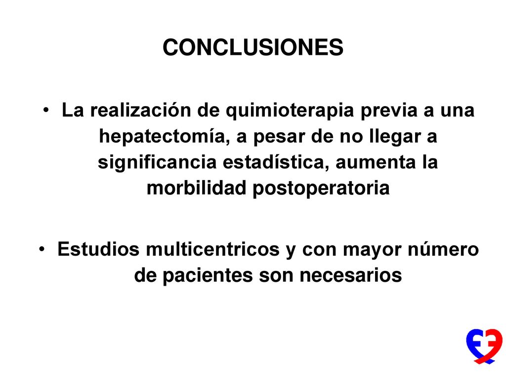 Estudios multicentricos y con mayor número de pacientes son necesarios