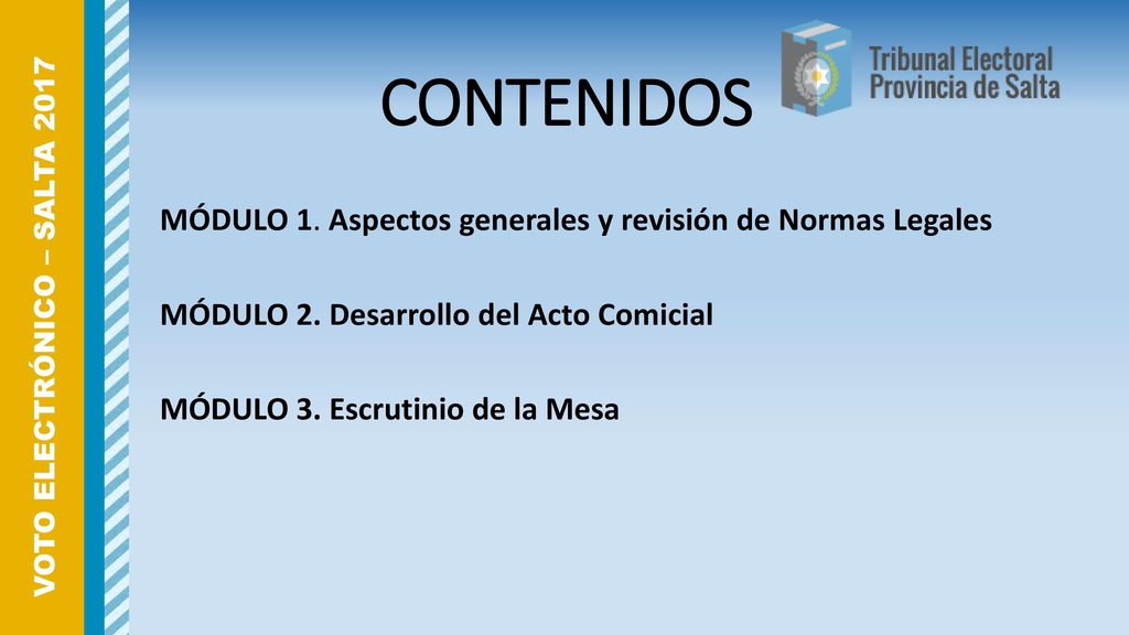 CONTENIDOS MÓDULO 1. Aspectos generales y revisión de Normas Legales
