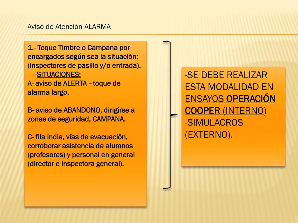 -SE DEBE REALIZAR ESTA MODALIDAD EN ENSAYOS OPERACIÓN COOPER (INTERNO)