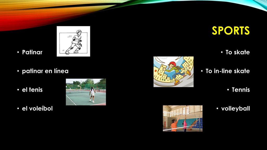 sports Patinar patinar en línea el tenis el voleíbol To skate