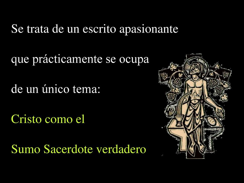 Se trata de un escrito apasionante que prácticamente se ocupa