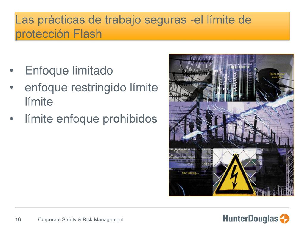 Las prácticas de trabajo seguras -el límite de protección Flash