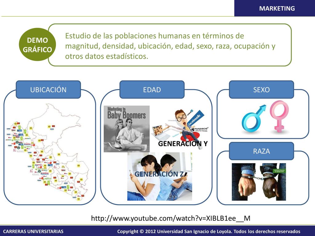 Estudio de las poblaciones humanas en términos de magnitud, densidad, ubicación, edad, sexo, raza, ocupación y otros datos estadísticos.