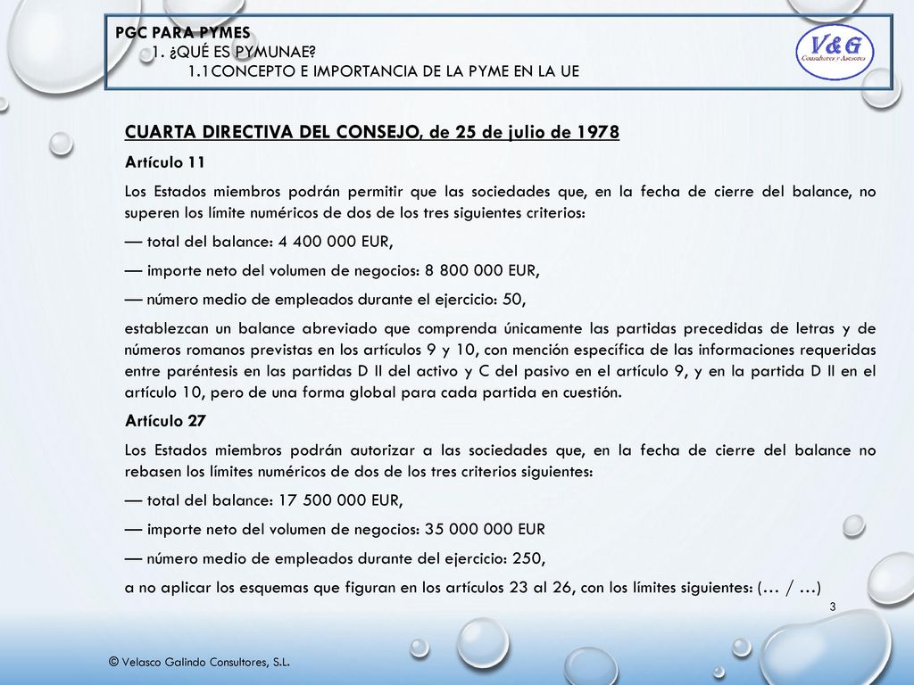CUARTA DIRECTIVA DEL CONSEJO, de 25 de julio de 1978