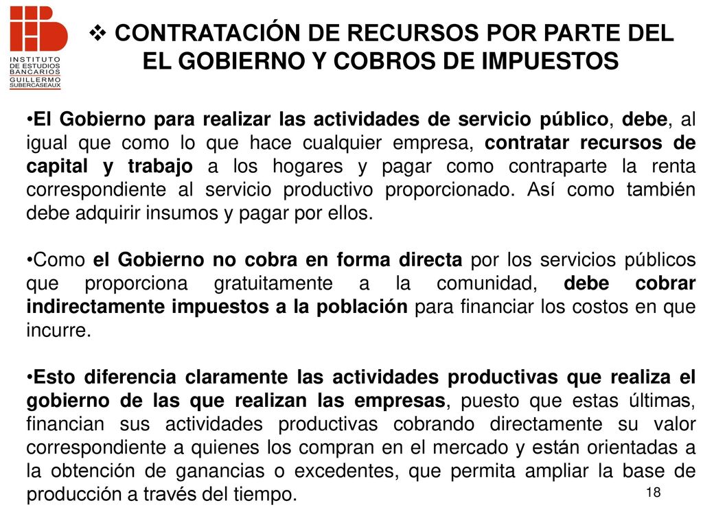 CONTRATACIÓN DE RECURSOS POR PARTE DEL EL GOBIERNO Y COBROS DE IMPUESTOS