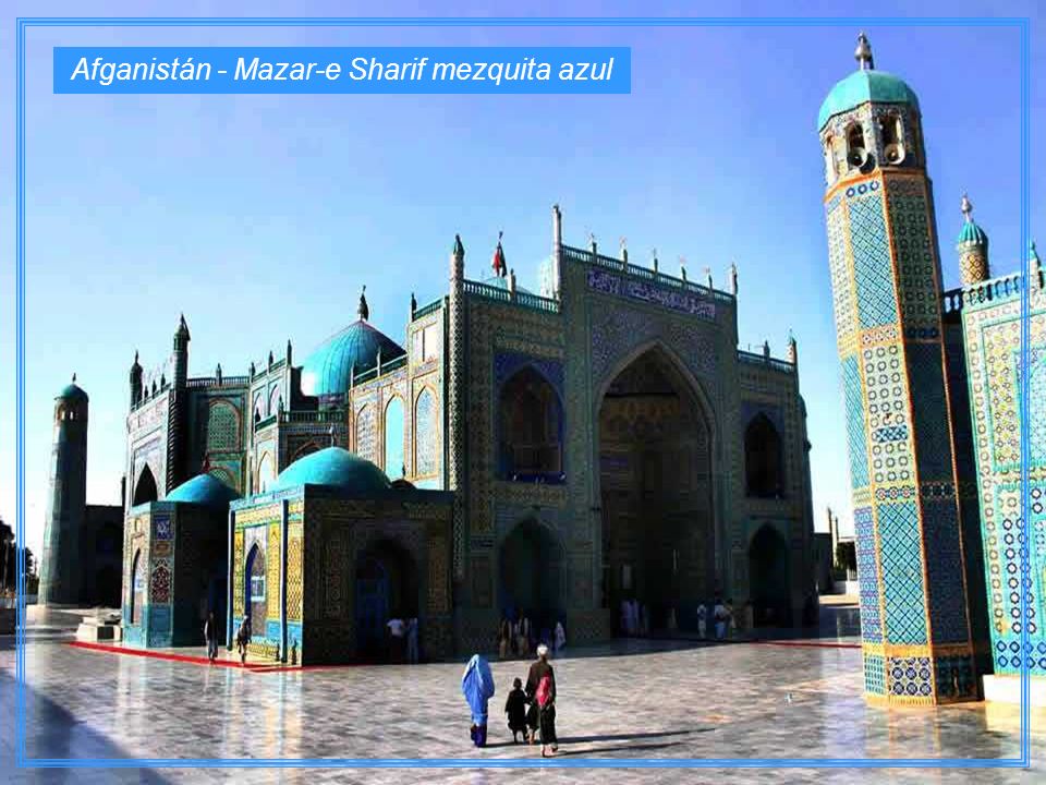 Afganistán - Mazar-e Sharif mezquita azul