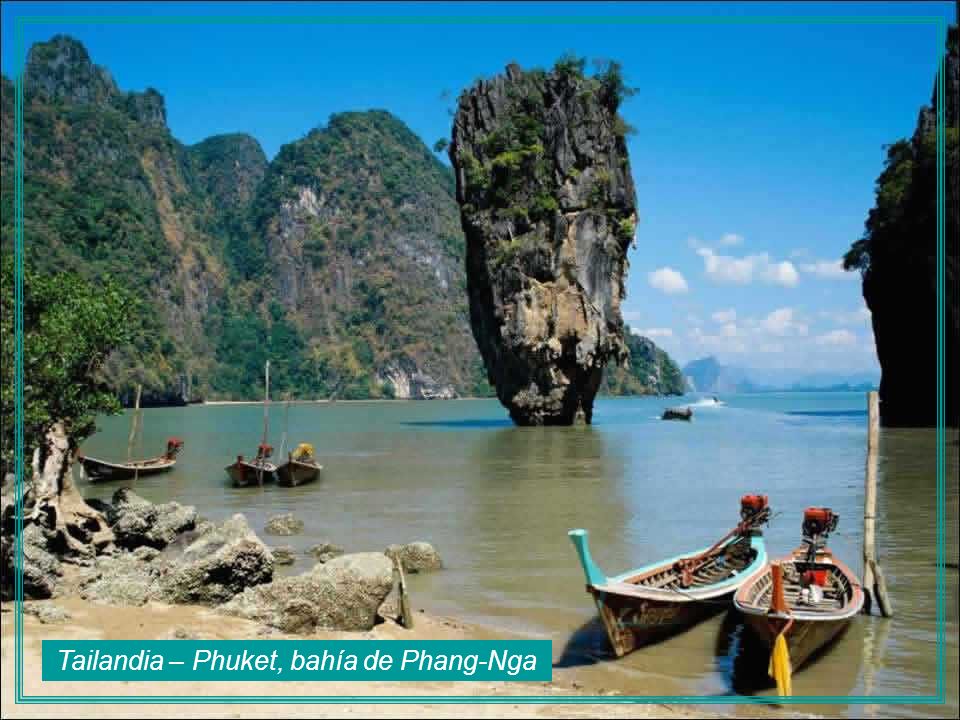 Tailandia – Phuket, bahía de Phang-Nga