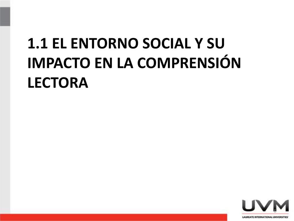 1.1 El entorno social y su impacto en la comprensión lectora