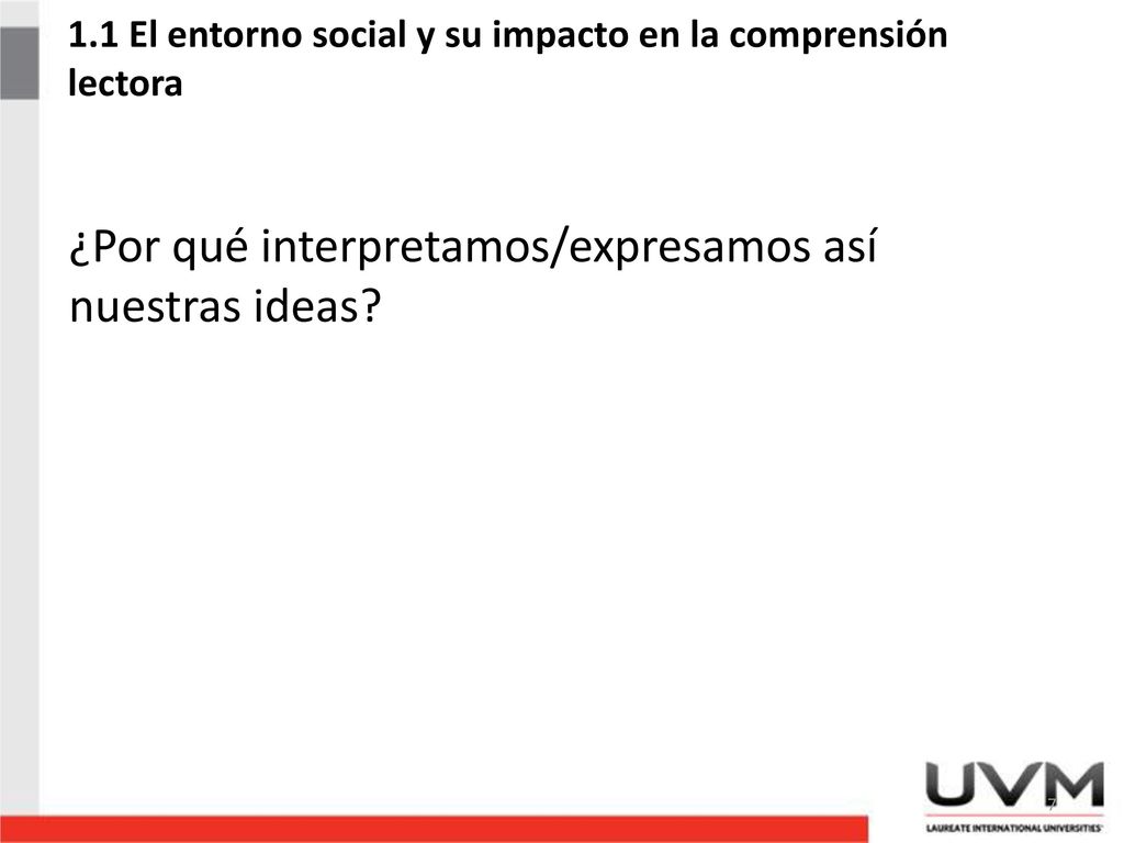 1.1 El entorno social y su impacto en la comprensión lectora