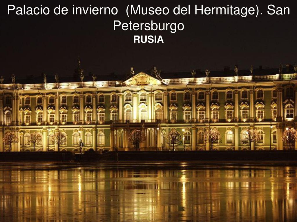 Palacio de invierno (Museo del Hermitage). San Petersburgo