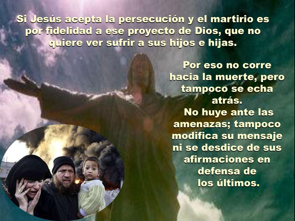 Por eso no corre hacia la muerte, pero tampoco se echa atrás.