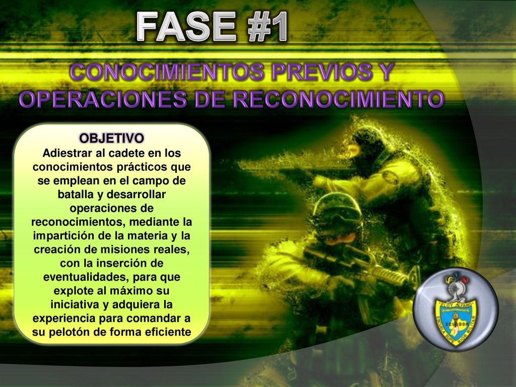 La planificación en cuanto a ejercicios en el terreno en la Escuela Superior Militar Eloy Alfaro es escasa, lo que impide que los cadetes adquieran la experiencia necesaria en este tipo de actividades.