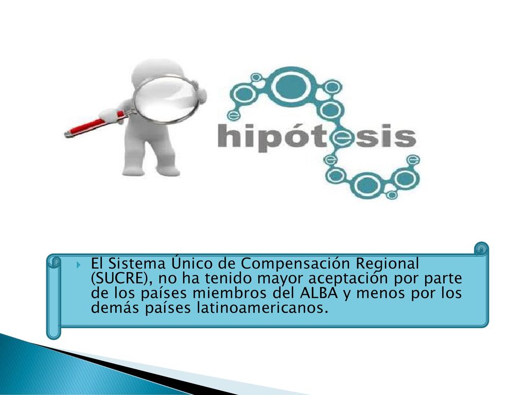 El Sistema Único de Compensación Regional (SUCRE), no ha tenido mayor aceptación por parte de los países miembros del ALBA y menos por los demás países latinoamericanos.