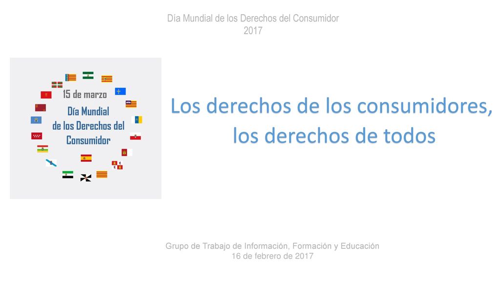 Los derechos de los consumidores, los derechos de todos