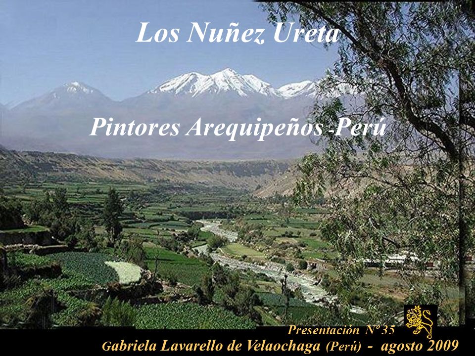 Los Nuñez Ureta Pintores Arequipeños -Perú