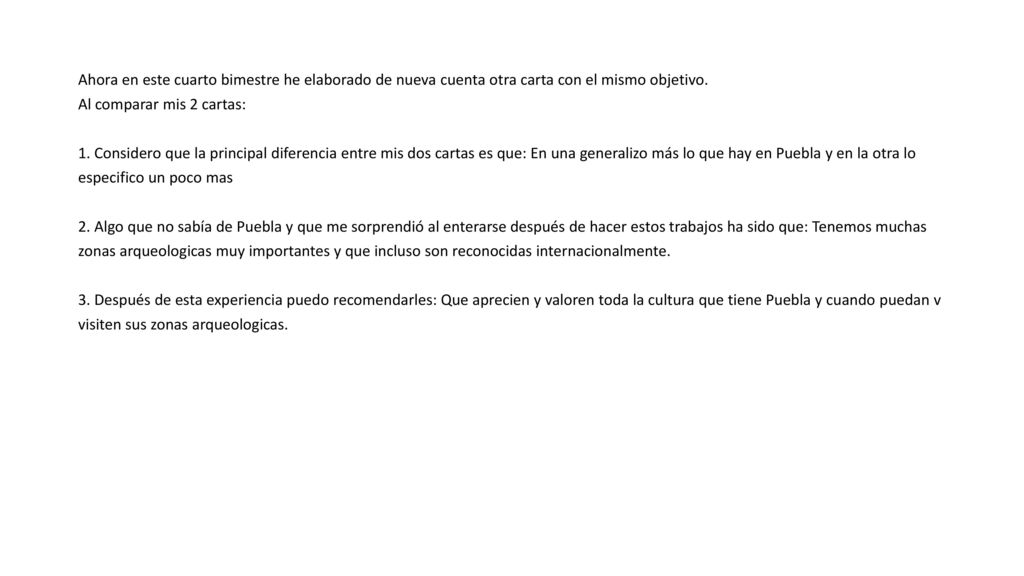 Ahora en este cuarto bimestre he elaborado de nueva cuenta otra carta con el mismo objetivo.