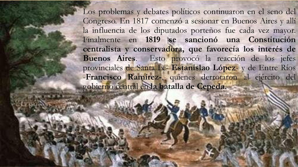 Los problemas y debates políticos continuaron en el seno del Congreso