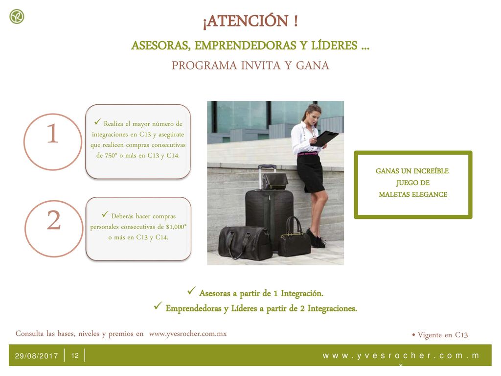 1 2 ¡Atención ! asesoras, emprendedoras y líderes ...