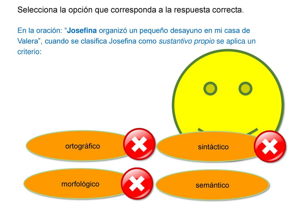 Selecciona la opción que corresponda a la respuesta correcta.