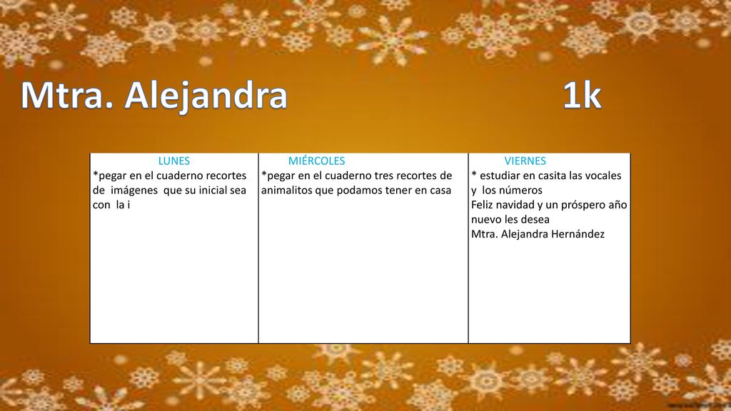 Mtra. Alejandra 1k. LUNES. *pegar en el cuaderno recortes de imágenes que su inicial sea con la i.
