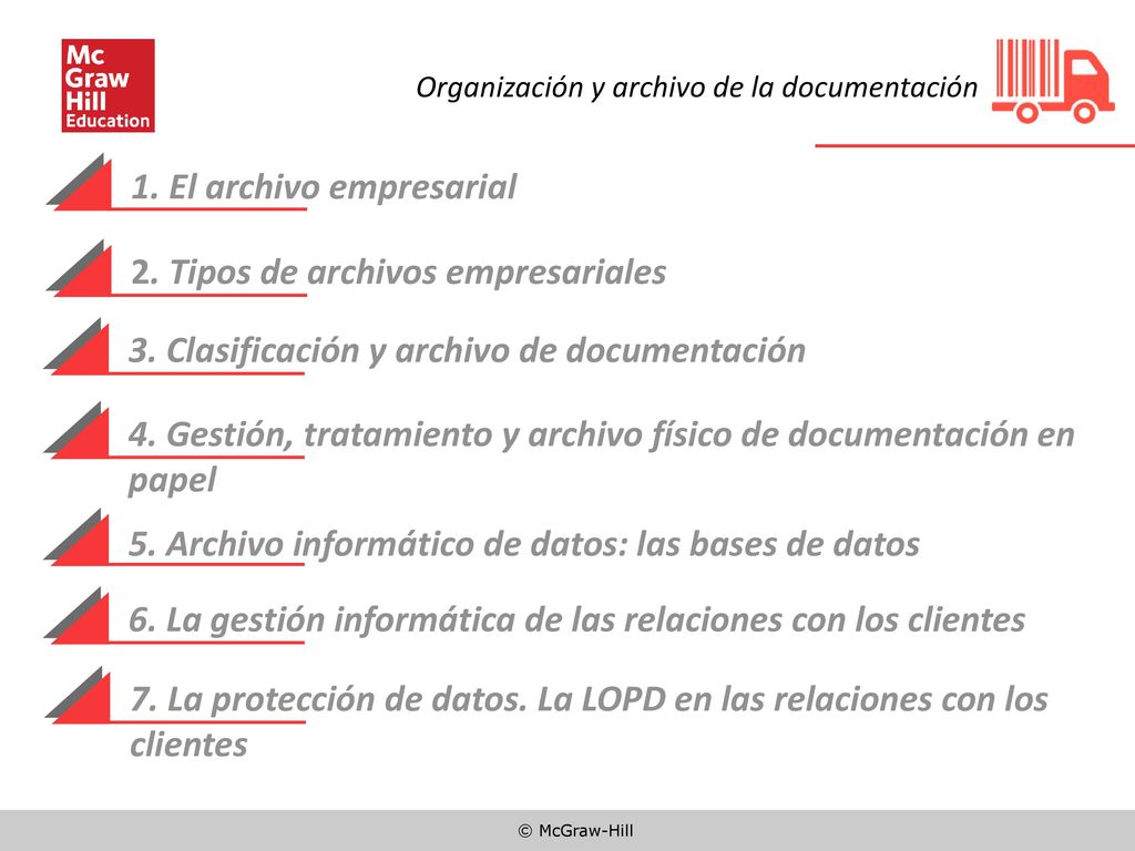 Unidad 5. Organización y archivo de la documentación - ppt descargar