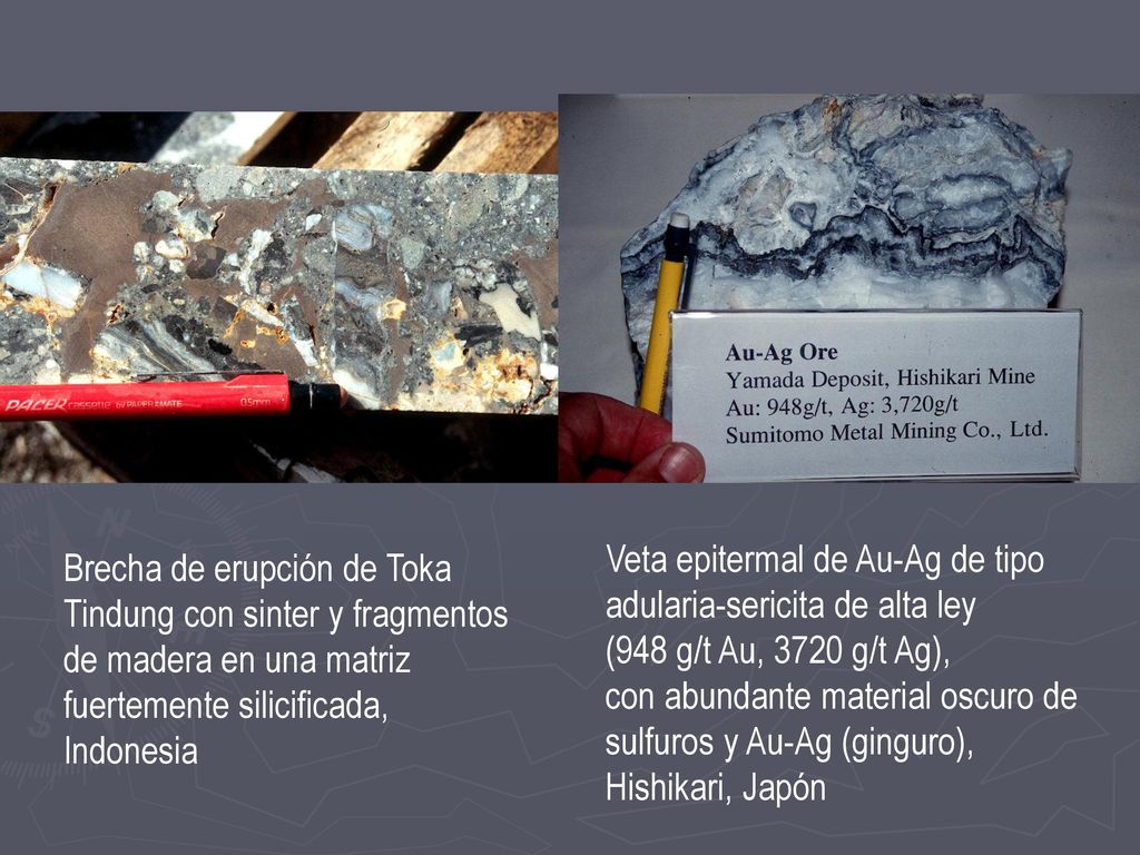 Veta epitermal de Au-Ag de tipo