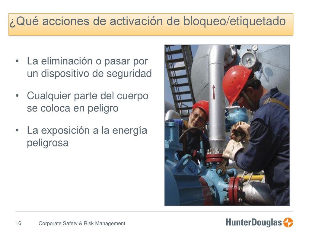 ¿Qué acciones de activación de bloqueo/etiquetado