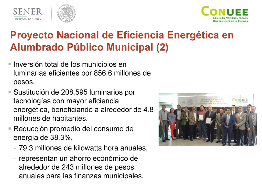 Proyecto Nacional de Eficiencia Energética en Alumbrado Público Municipal (2)