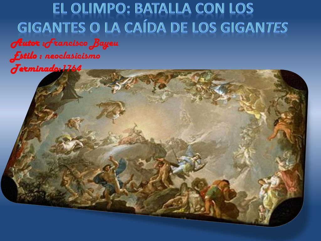 El Olimpo: batalla con los gigantes o La caída de los gigantes