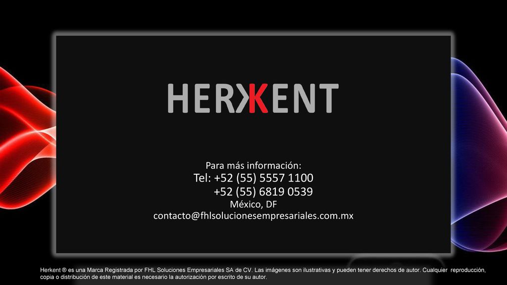 Para más información: Tel: +52 (55) (55) México, DF