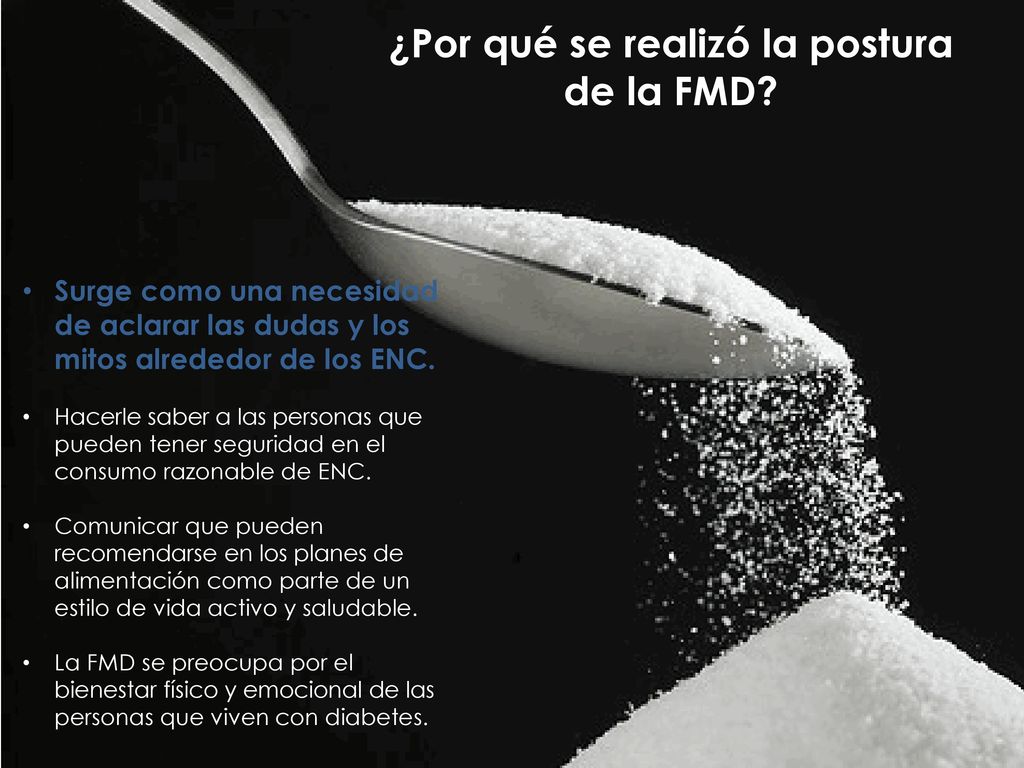 ¿Por qué se realizó la postura de la FMD