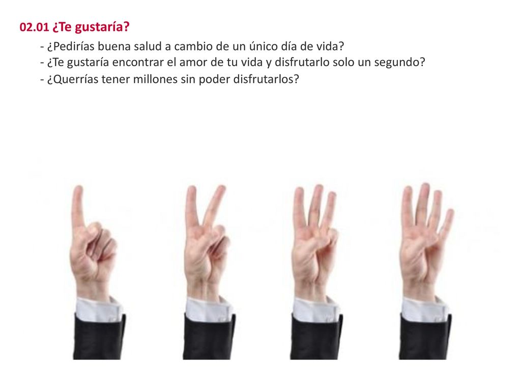 - ¿Pedirías buena salud a cambio de un único día de vida