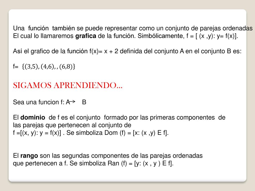 Tema #1: Concepto de Función y elementos. - ppt descargar Tema #1: Concepto de Función y elementos. - ppt descargar