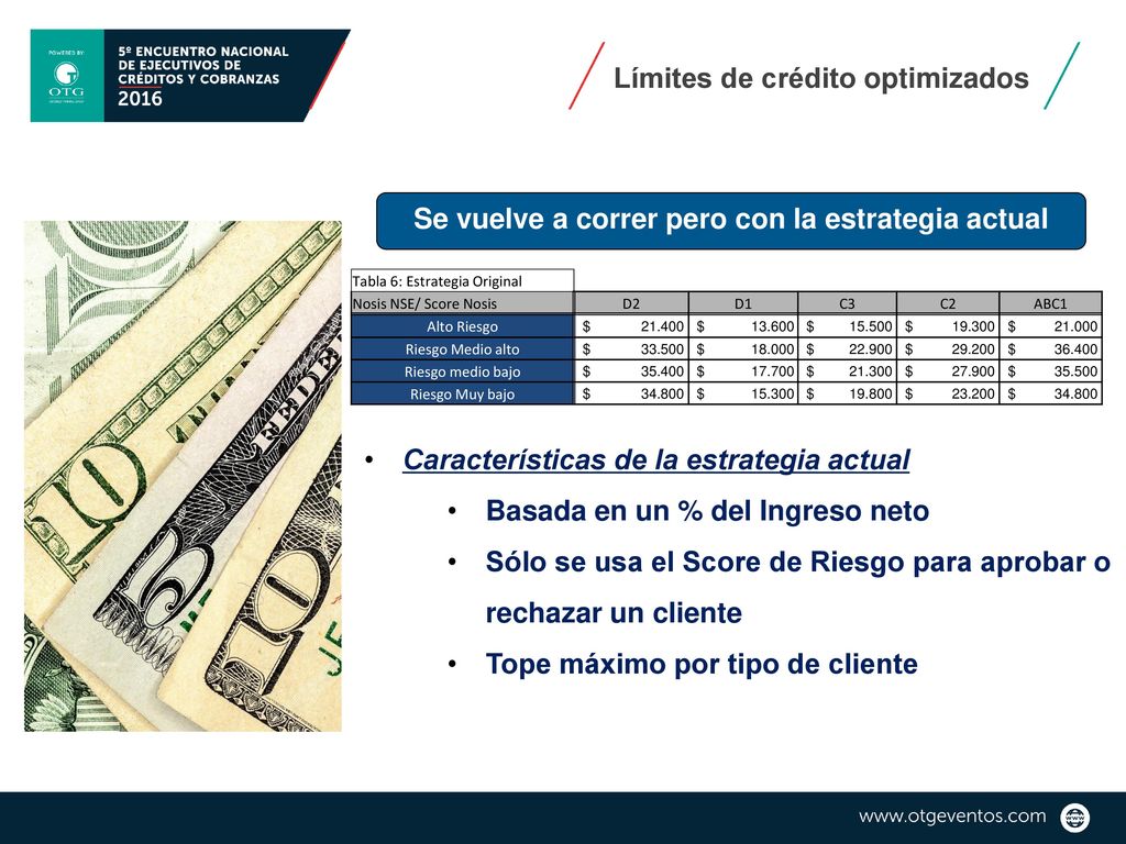 Se vuelve a correr pero con la estrategia actual
