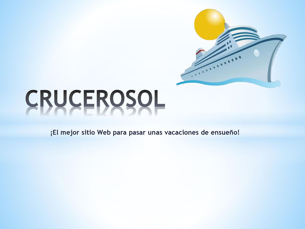 ¡El mejor sitio Web para pasar unas vacaciones de ensueño!