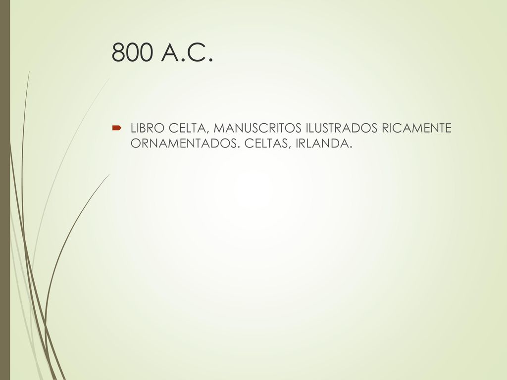 800 A.C. LIBRO CELTA, MANUSCRITOS ILUSTRADOS RICAMENTE ORNAMENTADOS. CELTAS, IRLANDA.