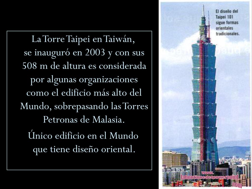 Único edificio en el Mundo que tiene diseño oriental.