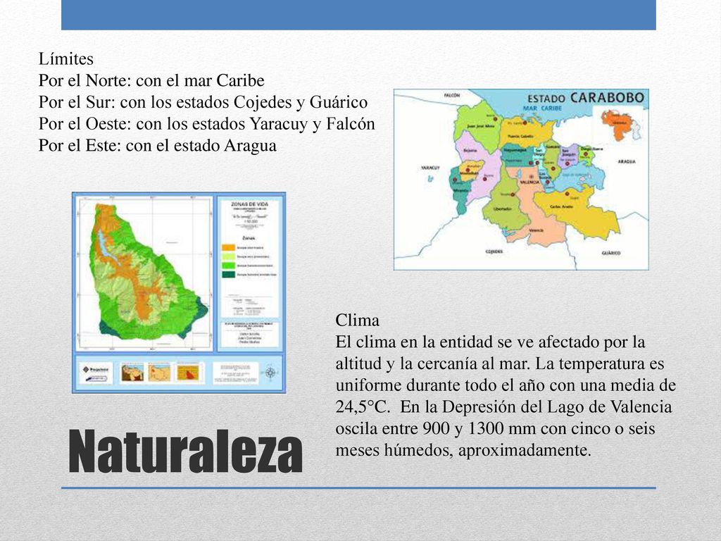 Naturaleza Límites Por el Norte: con el mar Caribe
