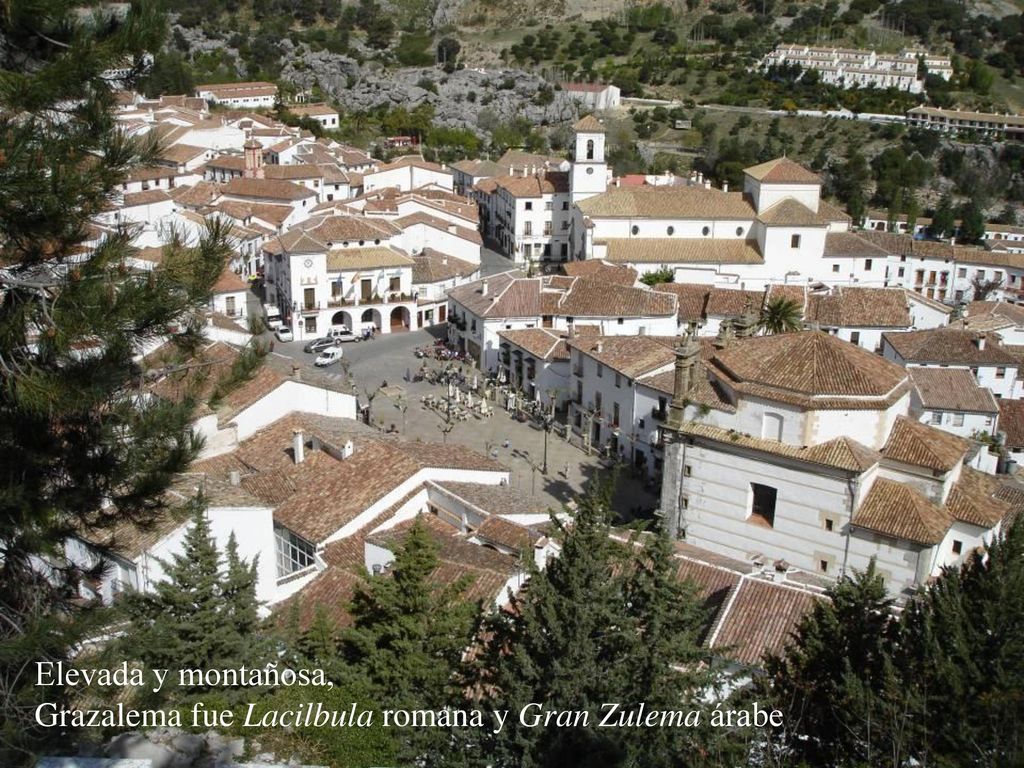 Elevada y montañosa, Grazalema fue Lacilbula romana y Gran Zulema árabe