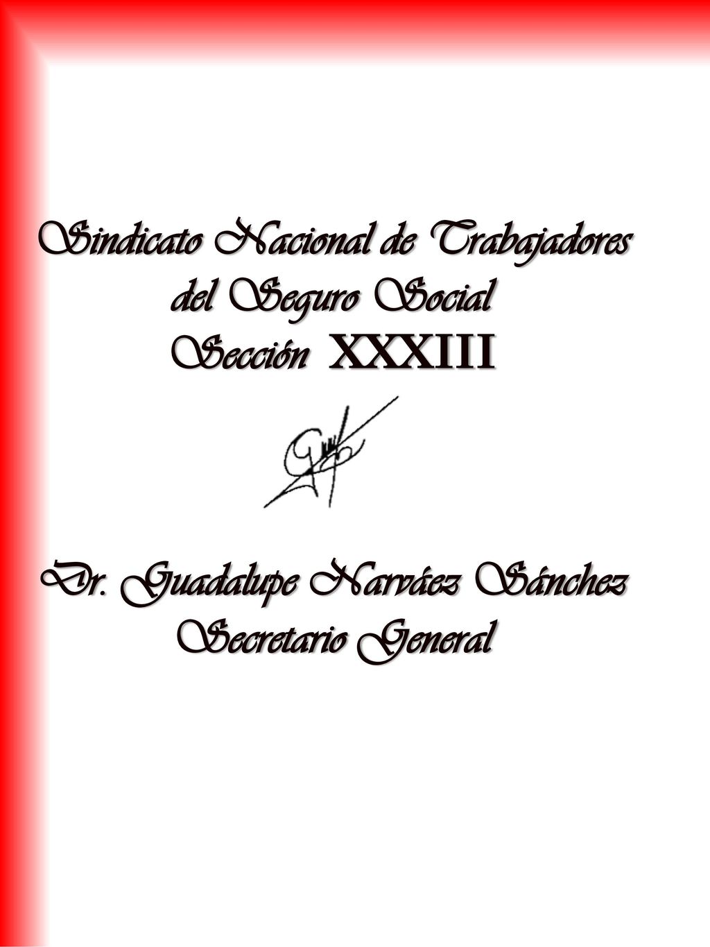 Sindicato Nacional de Trabajadores del Seguro Social Sección XXXIII