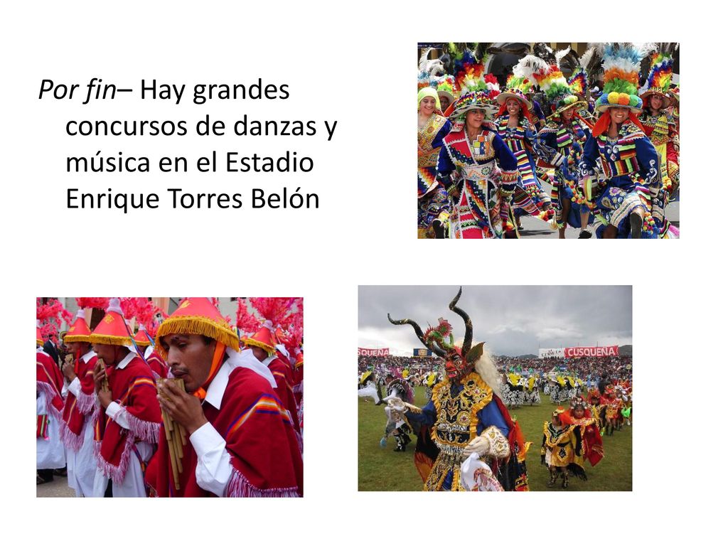 Por fin– Hay grandes concursos de danzas y música en el Estadio Enrique Torres Belón