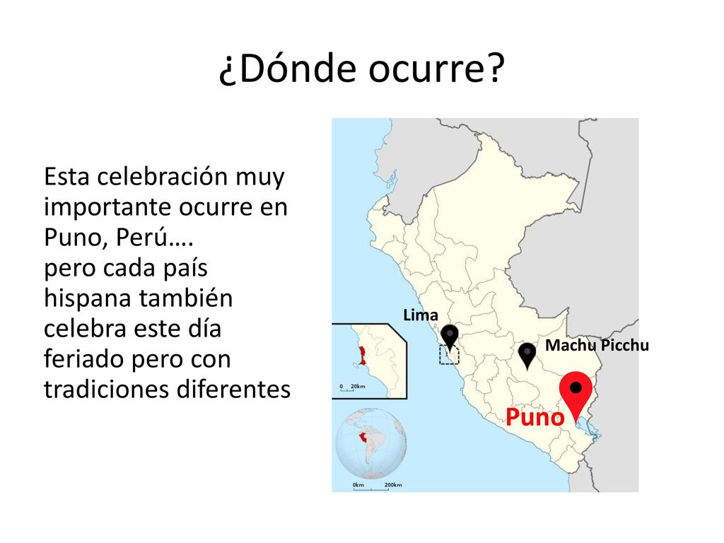 ¿Dónde ocurre Esta celebración muy importante ocurre en Puno, Perú….